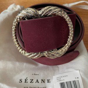 Sezane Artemis Belt Sienna Brand New size 80
